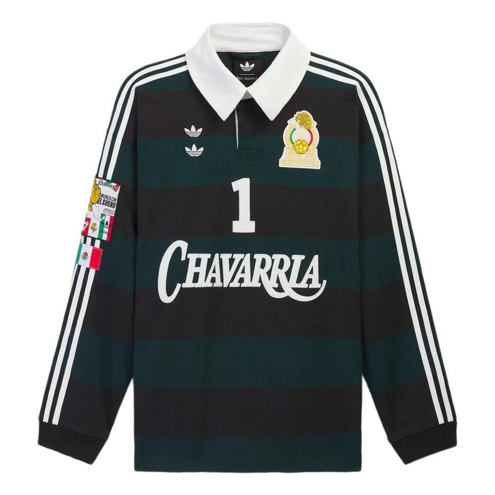🇲🇽 2026 Willy Chavarria x adidas WC Portero Rugby Longsleeve XL